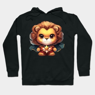 Superhero lion cat Hoodie